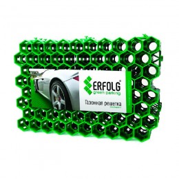 Газонная решетка (зеленая) (600x400x40 мм)